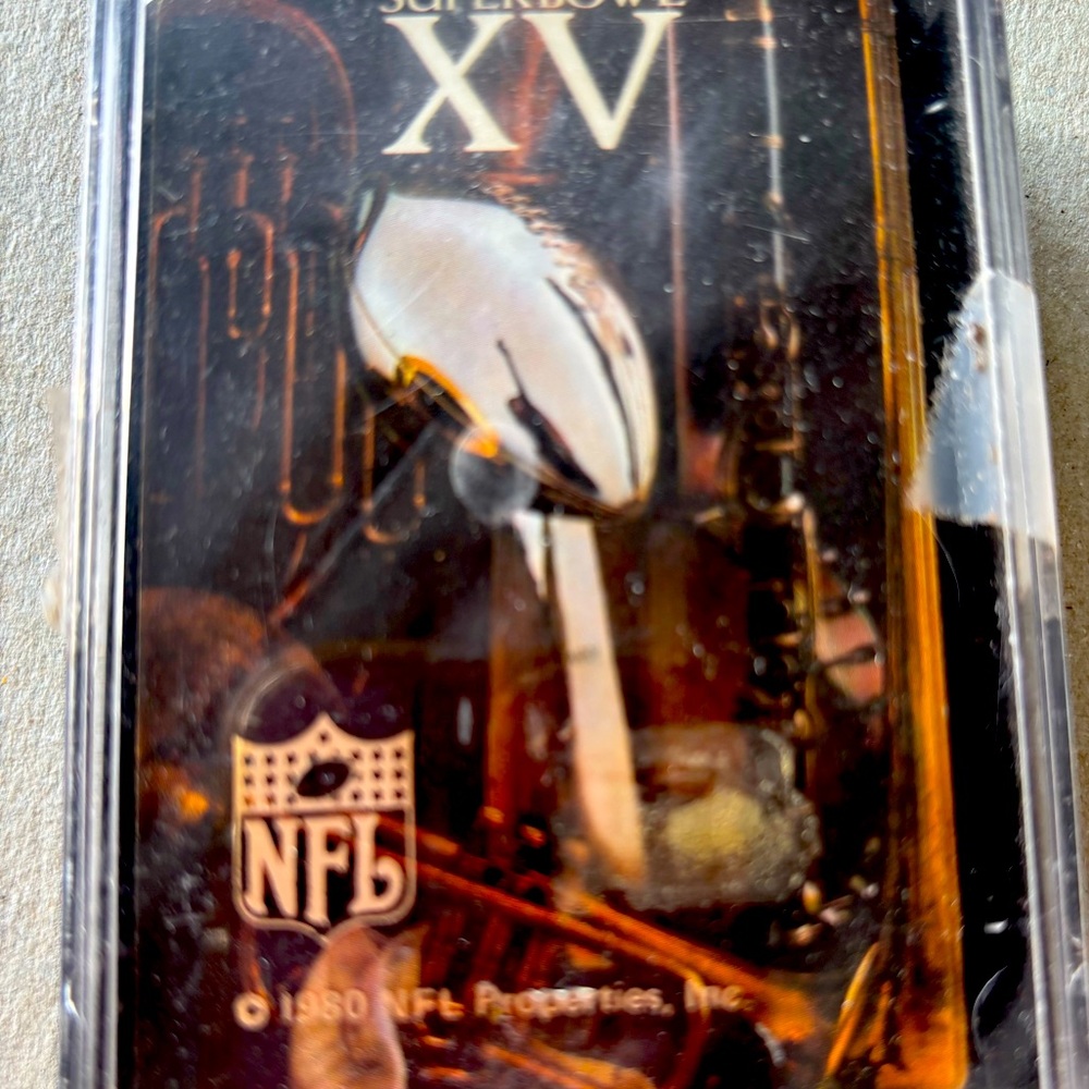 Another Eagles SUPERBOWL XV playing cards. Complete set in plastic case.